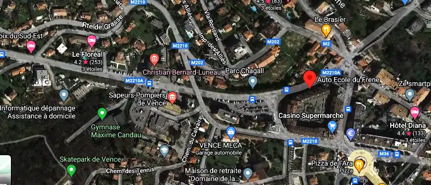 Permis auto Ecole à Vence