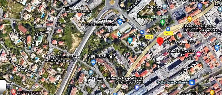 Permis auto Ecole à Vallauris