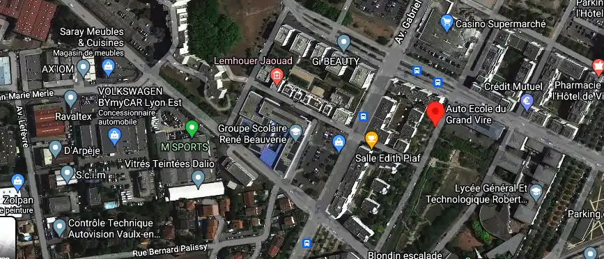 Permis auto Ecole à Vaulx-en-Velin