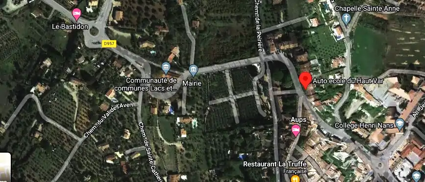 Permis auto Ecole à Aups