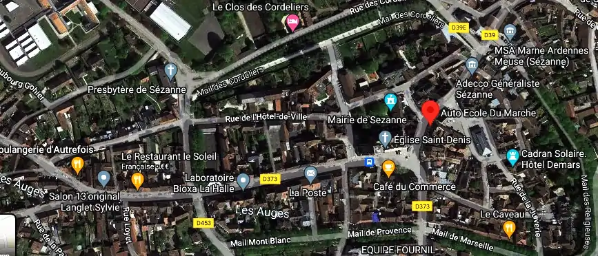 Permis auto Ecole à Sézanne