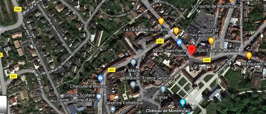 Permis auto Ecole à Montmirail