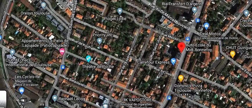 Permis auto Ecole à Toulouse