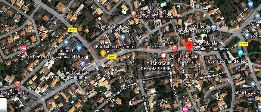 Permis auto Ecole à Dompierre-sur-Mer