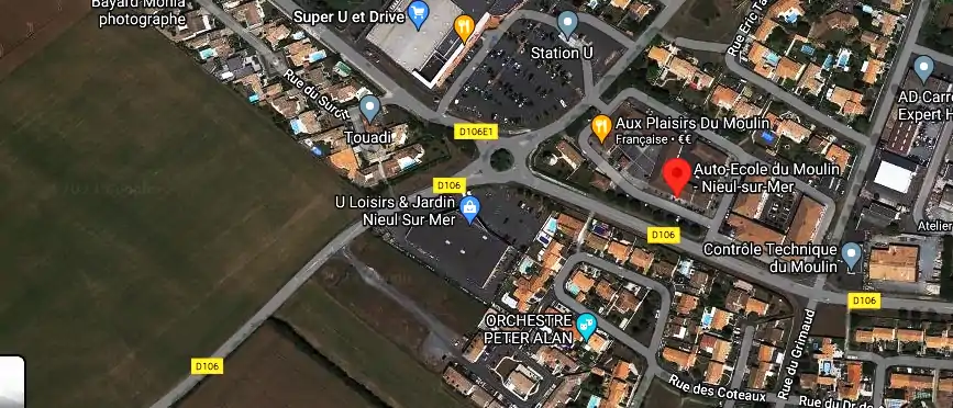 Permis auto Ecole à Nieul-sur-Mer