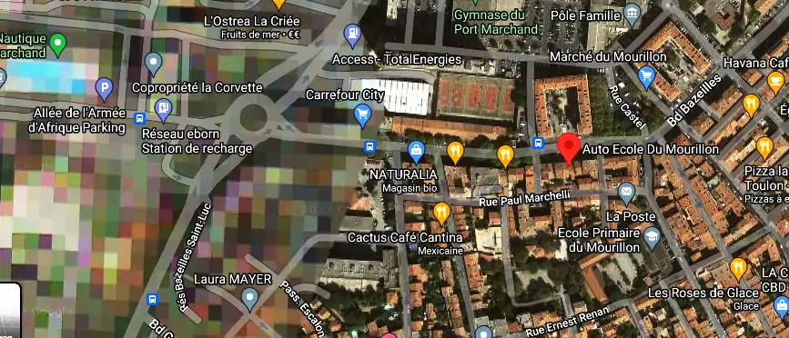 Permis auto Ecole à Toulon