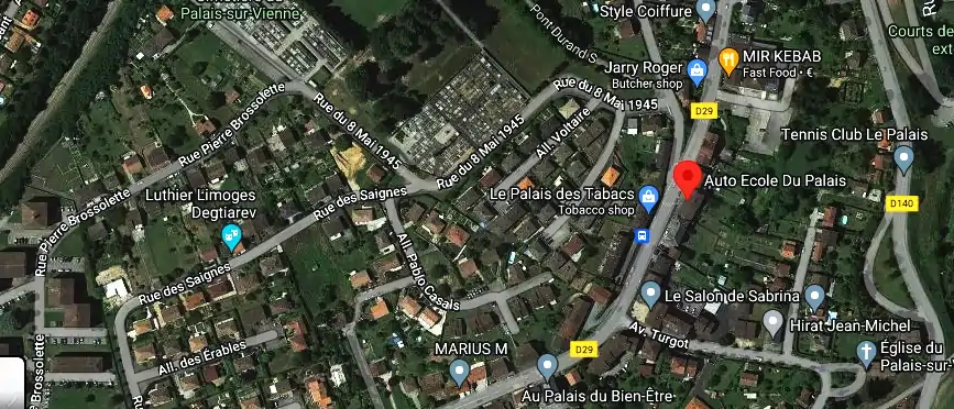 Permis auto Ecole à Le Palais-sur-Vienne