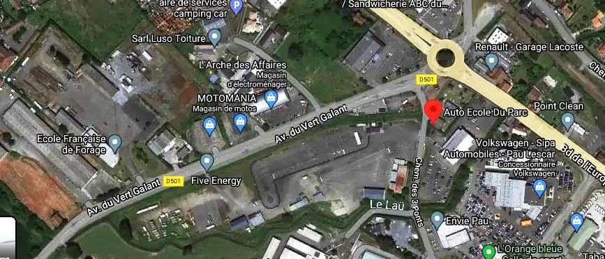 Permis auto Ecole à Lescar