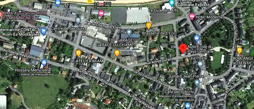 Permis auto Ecole à Riom-ès-Montagnes