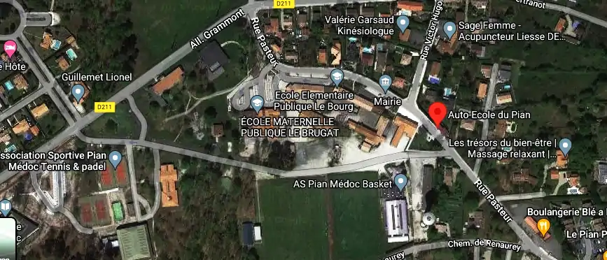 Permis auto Ecole à Le Pian-Médoc