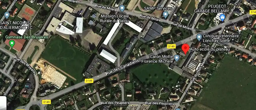 Permis auto Ecole à Saint-Nicolas-d'Aliermont