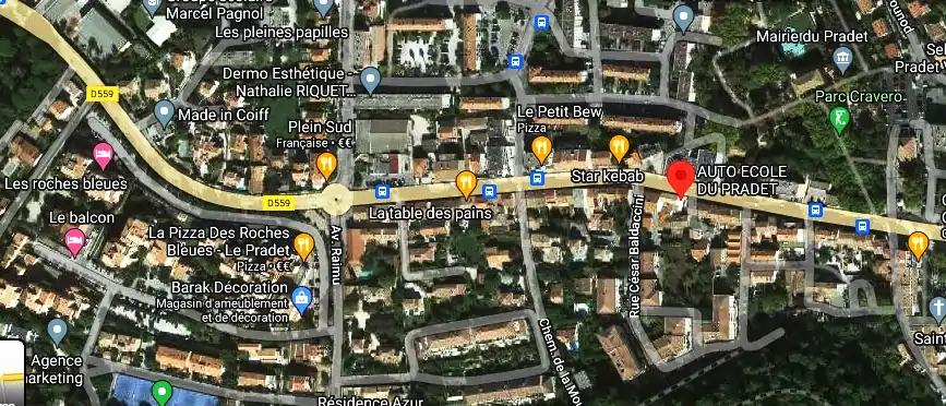 Permis auto Ecole à Le Pradet