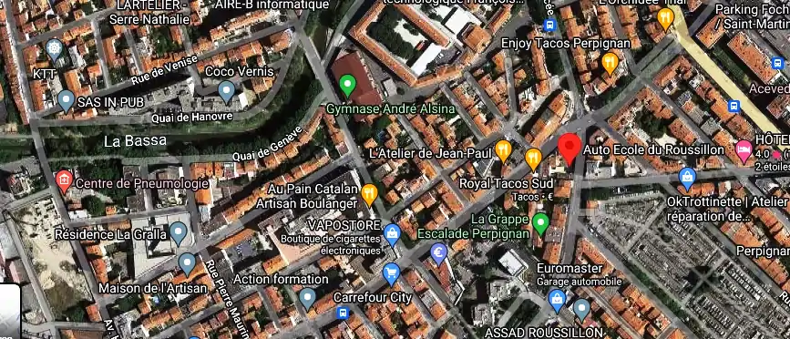 Permis auto Ecole à Perpignan