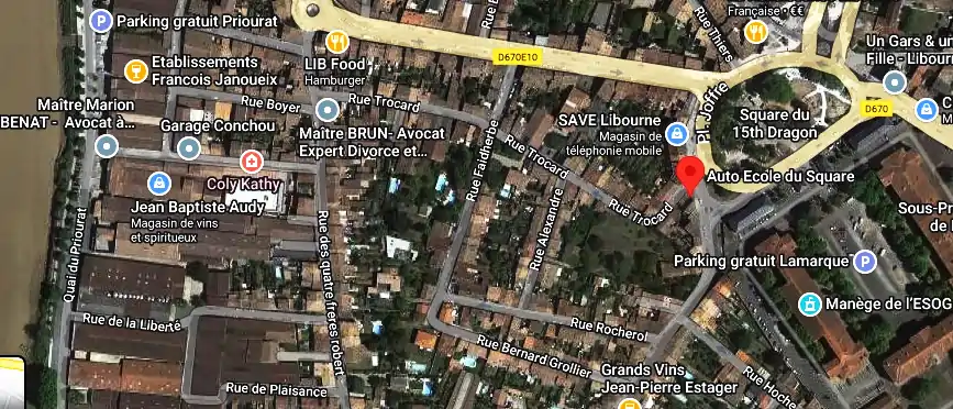 Permis auto Ecole à Libourne