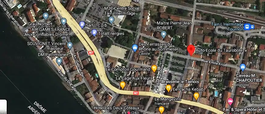 Permis auto Ecole à Tain-l'Hermitage