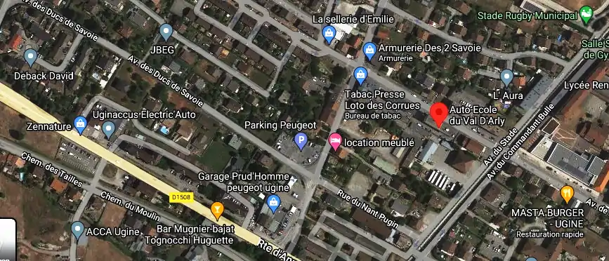 Permis auto Ecole à Ugine