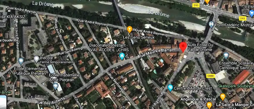 Permis auto Ecole à Crest