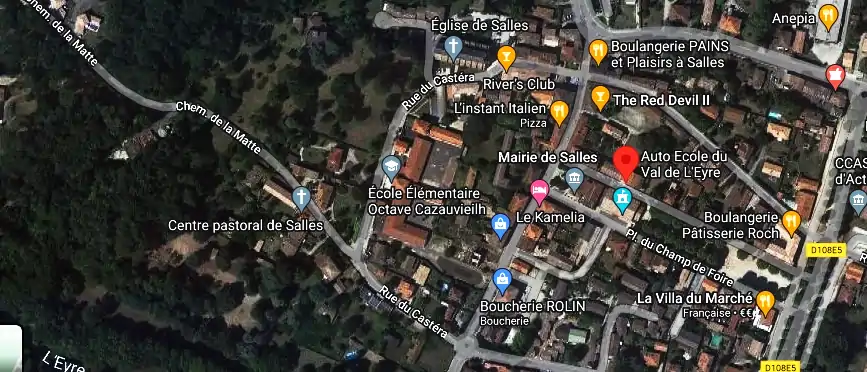 Permis auto Ecole à Salles