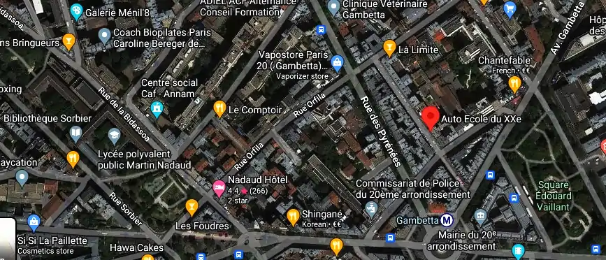 Permis auto Ecole à Paris