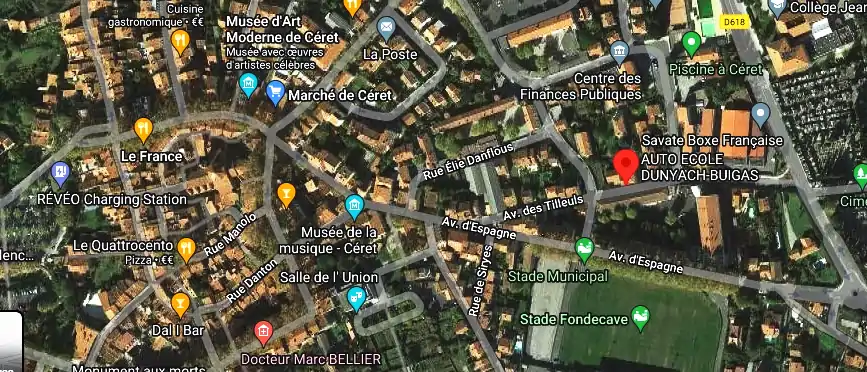 Permis auto Ecole à Céret