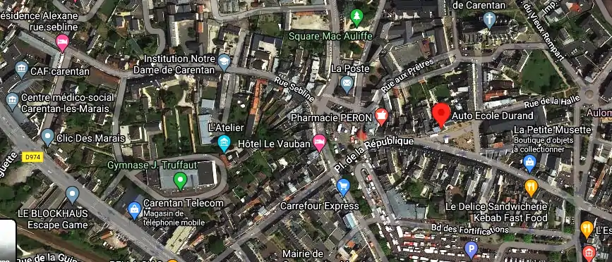 Permis auto Ecole à Carentan les Marais