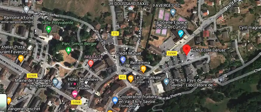 Permis auto Ecole à Faverges