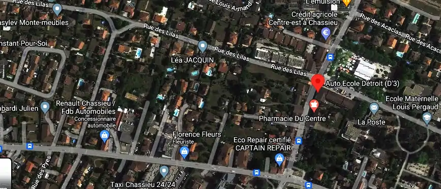 Permis auto Ecole à Chassieu