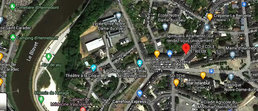 Permis auto Ecole à Hennebont