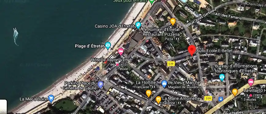 Permis auto Ecole à Étretat