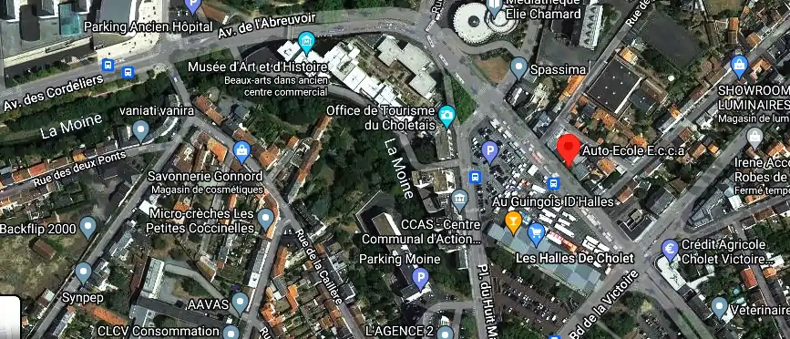 Permis auto Ecole à Cholet