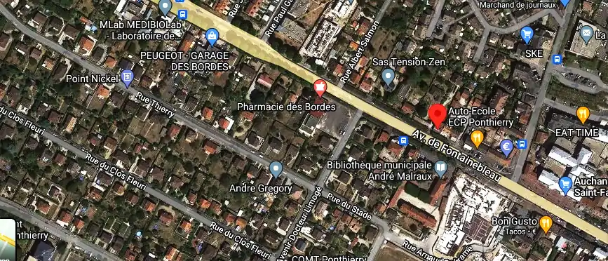 Permis auto Ecole à Saint-Fargeau-Ponthierry