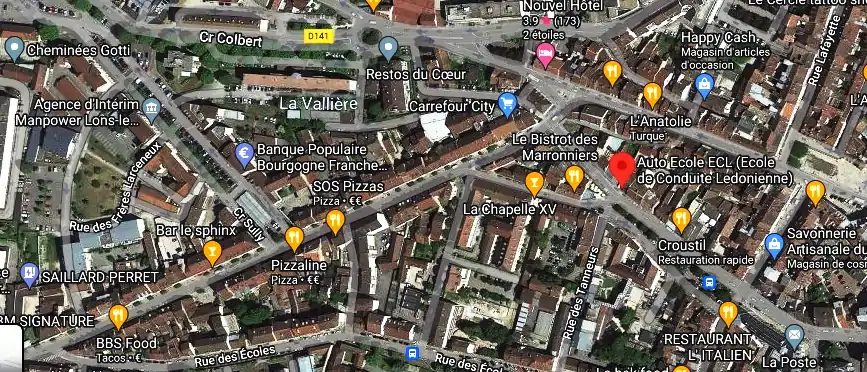 Permis auto Ecole à Lons-le-Saunier