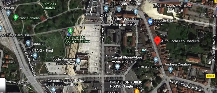 Permis auto Ecole à Bourgoin-Jallieu