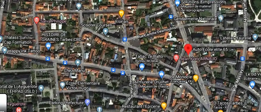 Permis auto Ecole à Tarbes