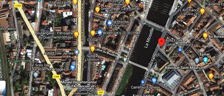 Permis auto Ecole à Épinal