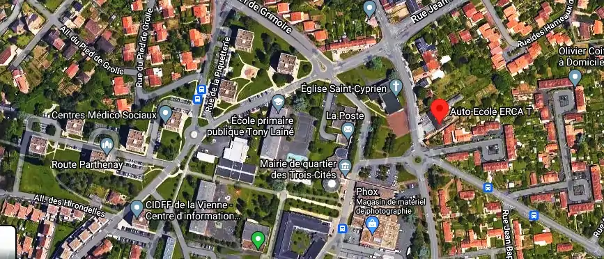 Permis auto Ecole à Poitiers