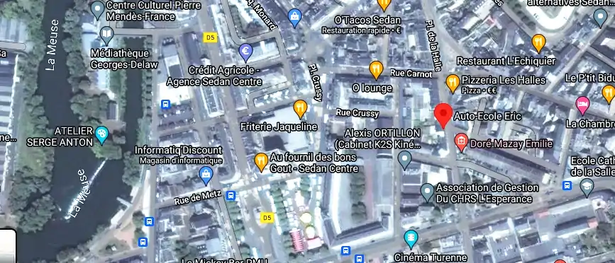 Permis auto Ecole à Sedan