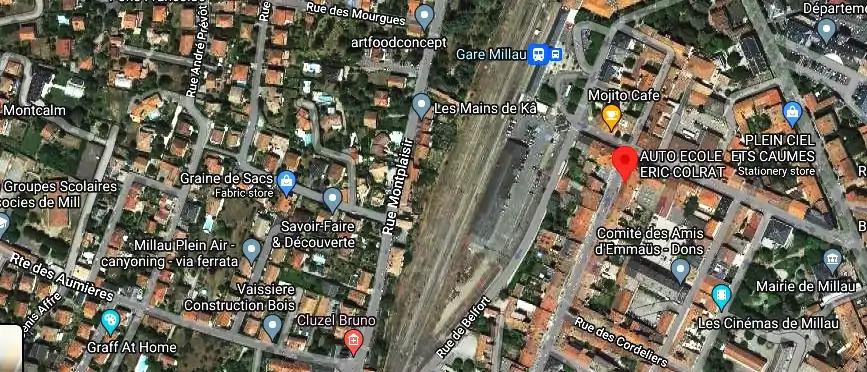 Permis auto Ecole à Millau