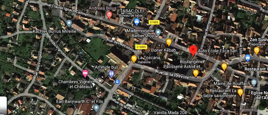 Permis auto Ecole à Rouffach