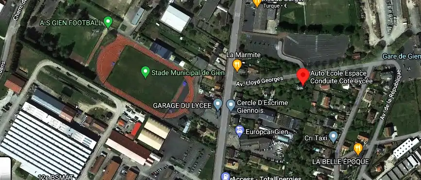 Permis auto Ecole à Gien