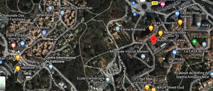 Permis auto Ecole à Valbonne - Sophia Antipolis