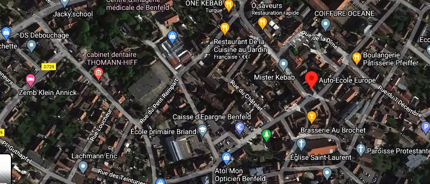 Permis auto Ecole à Benfeld