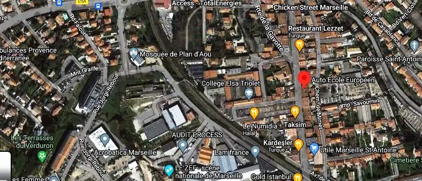 Permis auto Ecole à Marseille