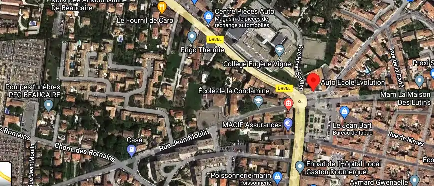 Permis auto Ecole à Beaucaire