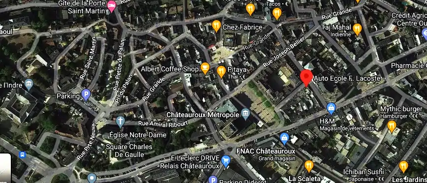 Permis auto Ecole à Châteauroux