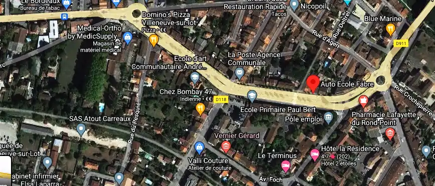 Permis auto Ecole à Villeneuve-sur-Lot