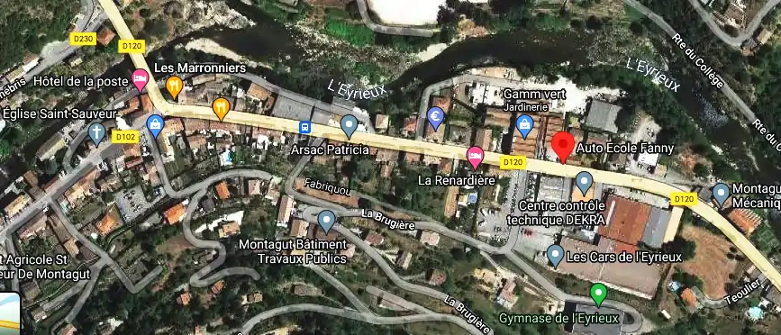 Permis auto Ecole à Saint-Sauveur-de-Montagut