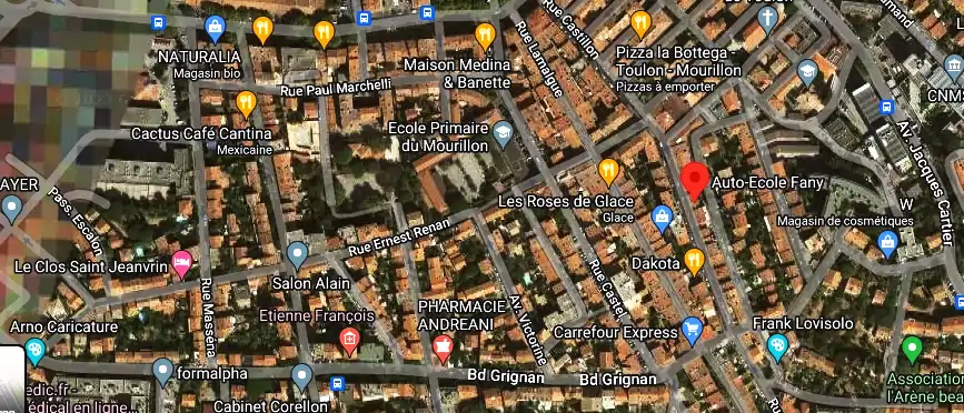 Permis auto Ecole à Toulon