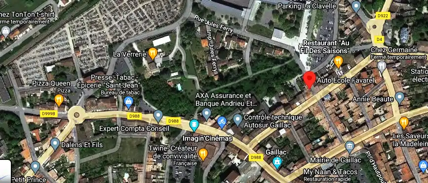 Permis auto Ecole à Gaillac