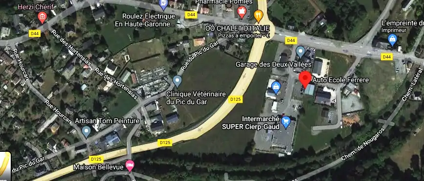 Permis auto Ecole à Cierp-Gaud